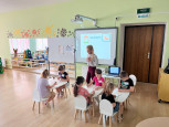 Открытое занятие в старшей группе 