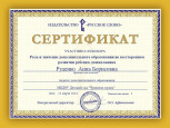 Дипломы и сертификаты 2023-2024 у.г.
