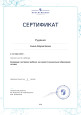 Дипломы и сертификаты 2026-2027 у.г.