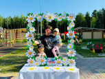 Фотозона «Ромашковое тепло»