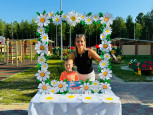 Фотозона «Ромашковое тепло»