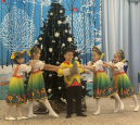 Новогодняя сказка в группе «Буровичок» 