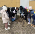 Группа «Буровичок» 2026: саженцы на Аллее Выпускников 