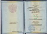 Диплом о высшем профессиональном образовании