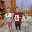 Аппликация Елочка красавица.