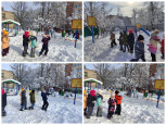 Веселые прогулки зимой