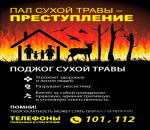 Пал травы - ПРЕСТУПЛЕНИЕ
