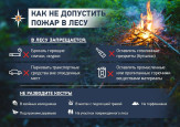 Не жги сухую траву - опасно!