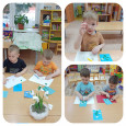 Лепка "Подснежники"