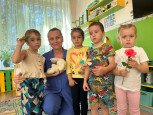 Адаптационные занятия во 2-й младшей группе "Осьминожки"
